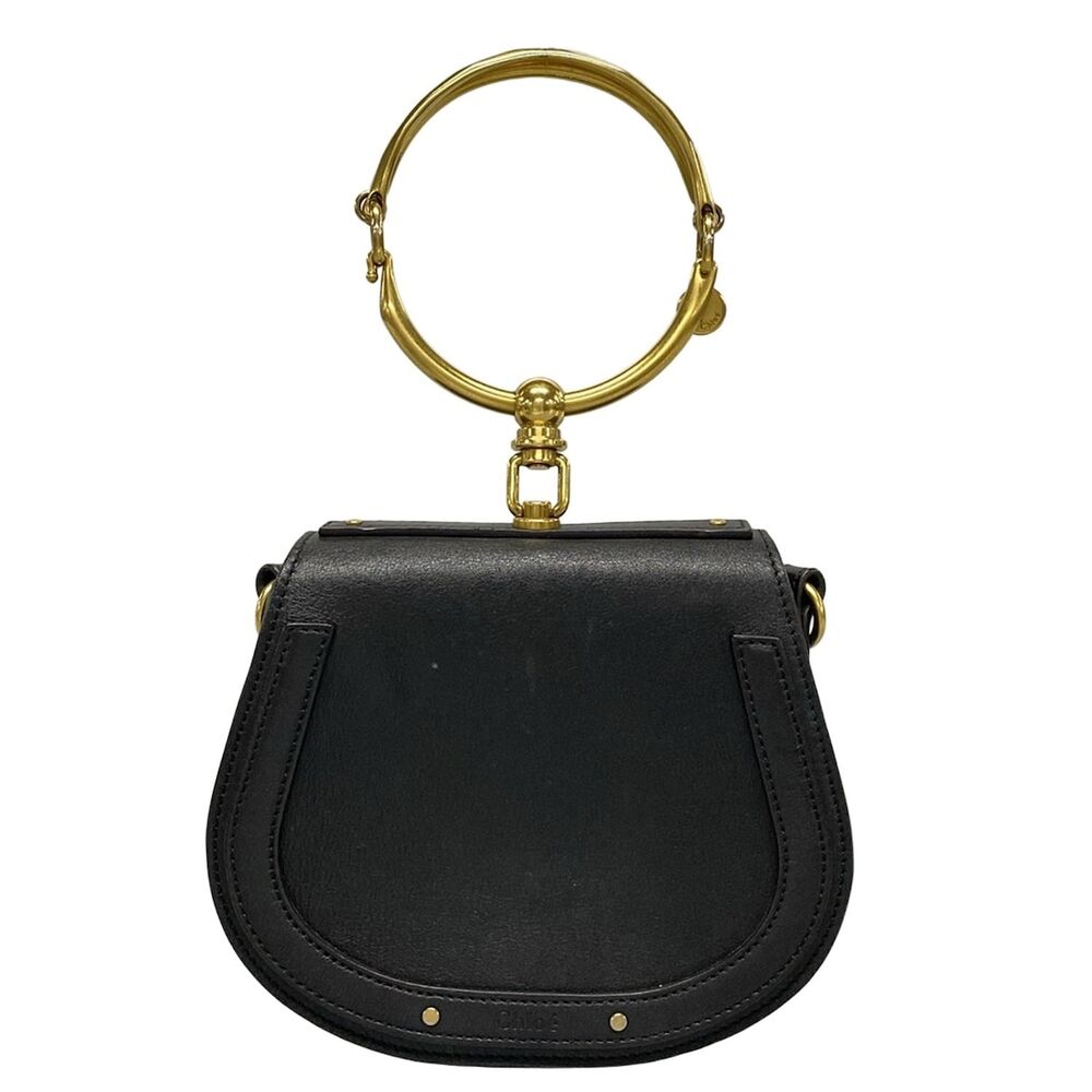 Chloé Nile Handbag Leather Suede